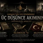 Osmanli’nin Son Dönemindeki Üç Düşünce Akiminin Sosyolojik Analizi: Batililaşma, Islamcilik Ve Milliyetçilik